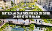 cảnh quan thích ứng biến đổi khí hậu